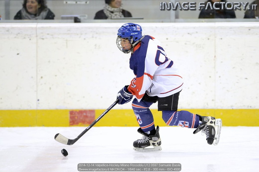 2014-12-14 Valpellice-Hockey Milano Rossoblu U12 0597 Samuele Basile